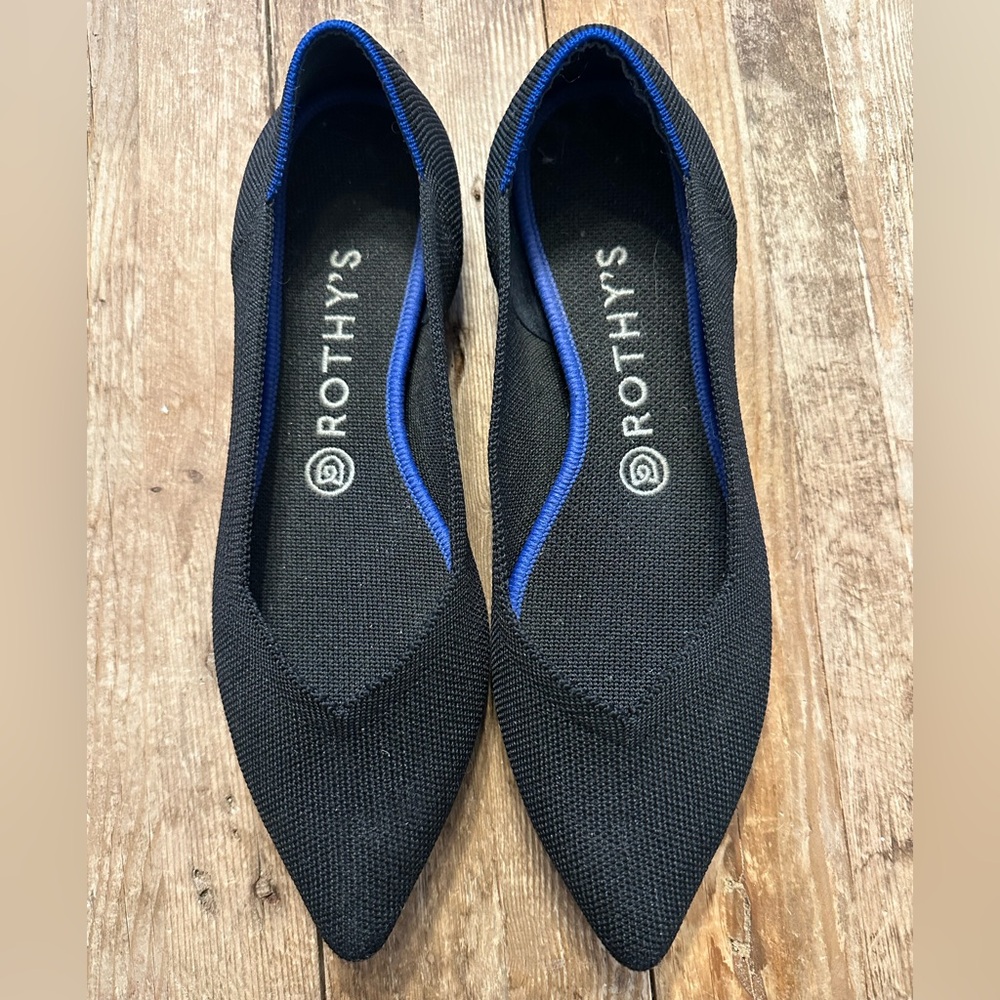 Rothy's Black Flats